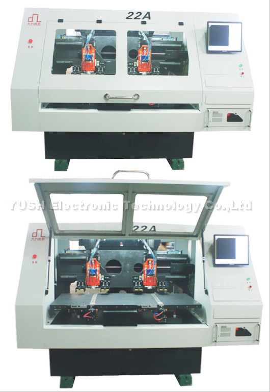 Multi spindle cnc pcb routing machine