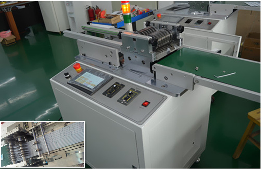 Factory outlets T8, T5 lamp slats Depaneling machine, aluminum plate LED light bar Depaneling machine  is not deformed