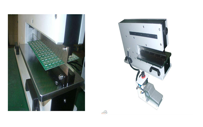 Italy Germany France pcb separator machine with two linear cutting thick metal board