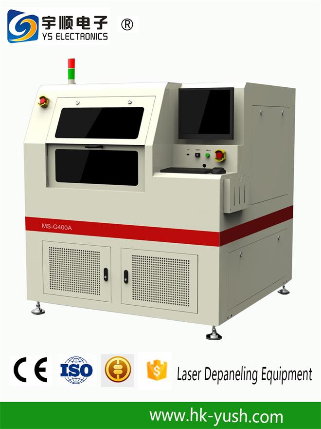 Industrial PCB UV / CO2 Laser Depaneling Machine 10/12/15/18W