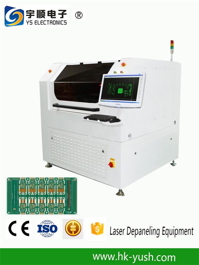 Dual Workstation Tabletop PCB Router Machine With 0.01mm Cutting Precision