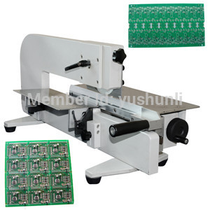 Economical V-CUT pcb depaneling- YSV-2M    Specification:  1.Easy operating modes  2.Easy setting, edge guiding  3.Cutters re-grinded  4.Avoid micro-cracks  Best selling manual pcb cutter Machine  Specification:  Model  YSV-2M  Best selling manual pcb cut