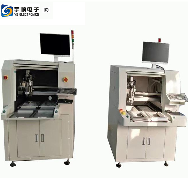320*320mm FR1 / FR4 / MCPCB Router Machine With Dual Table