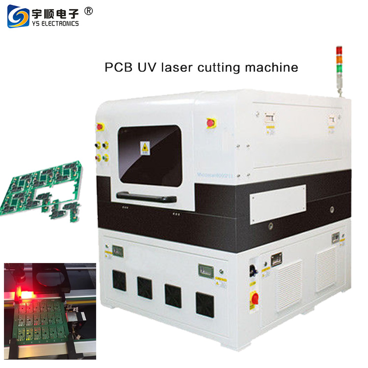 Routing / Die Cutting PCB Depaneling Machine With 355nm Laser Wavelength