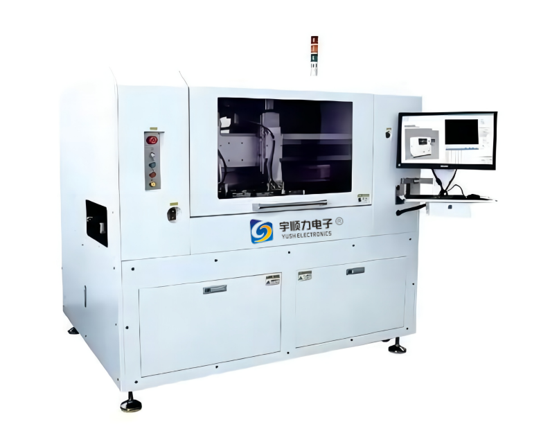 Fully Automatic inline PCB Depaneling Router Machine For Tab - Routed PCBA Depaneling