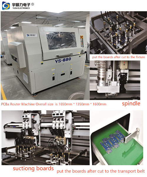 Online Pcb Router Machine（Double spindle）YSL-910LAT