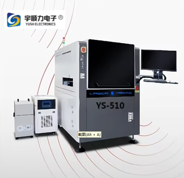 3D Laser Label Printing Machine Green Color Laser Marking Machine